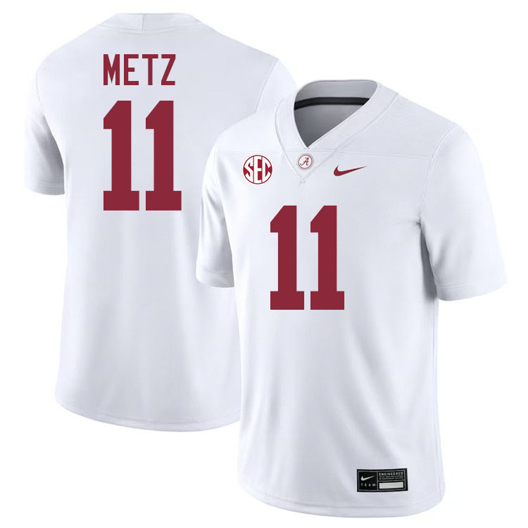 Luke Metz Alabama Jersey,University Of Alabama Crimson Tide Football Jersey,Uniforms-White